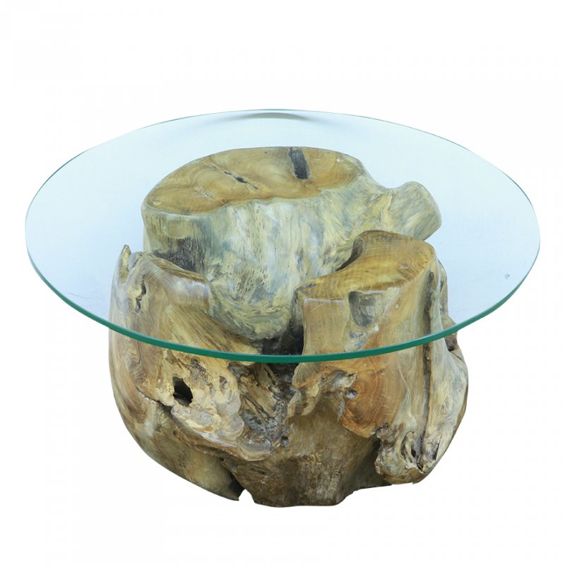 Kulatý konferenční stolek Teak