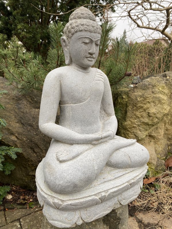 Buddha říční kámen - Dhiany mudra