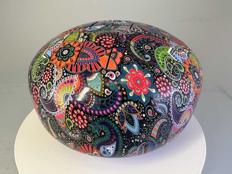 Jazýčkový kovový bubínek AUM