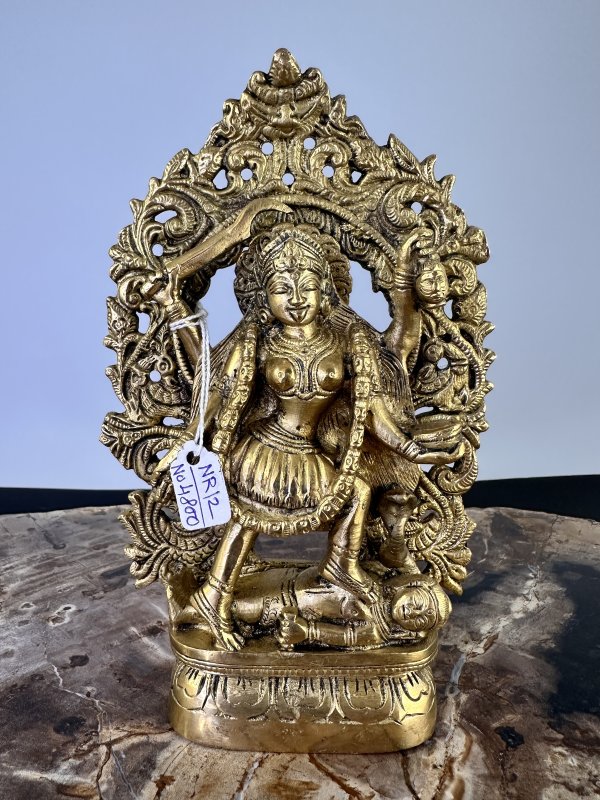 Kovová soška Bohyně Kálí 20 cm