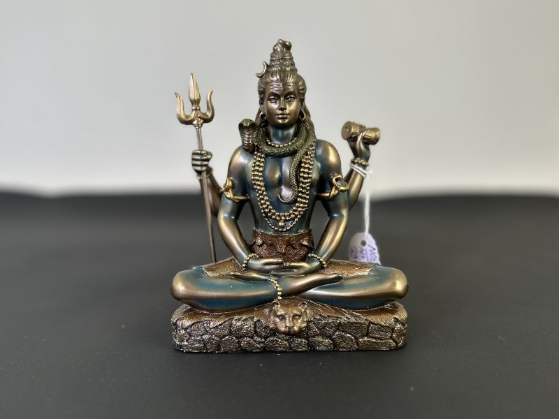 Šiva soška 15 cm z kovového vlákna