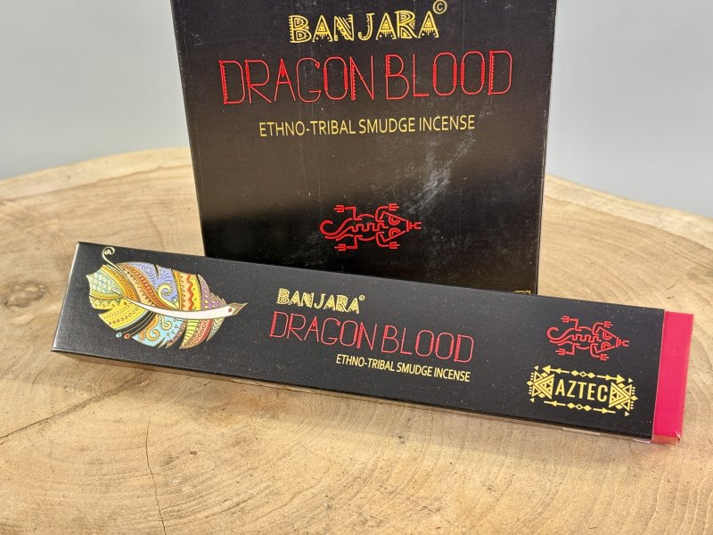 Vonné tyčinky Banjara Dračí krev – očistné kadidlo