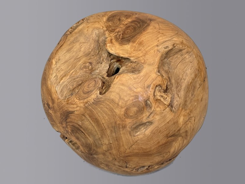 Dekorativní koule z teakového kořenového dřeva