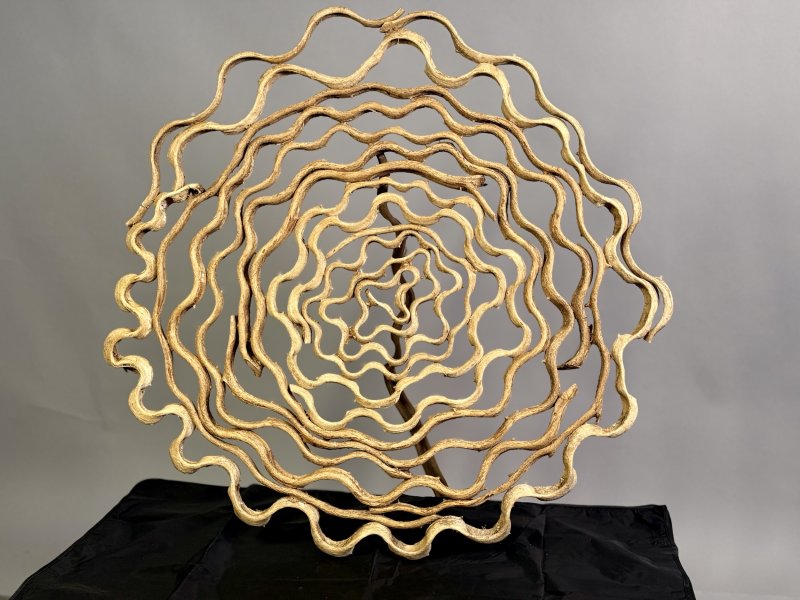 Závěsná dekorace z liány – průměr 80 cm, Jáva